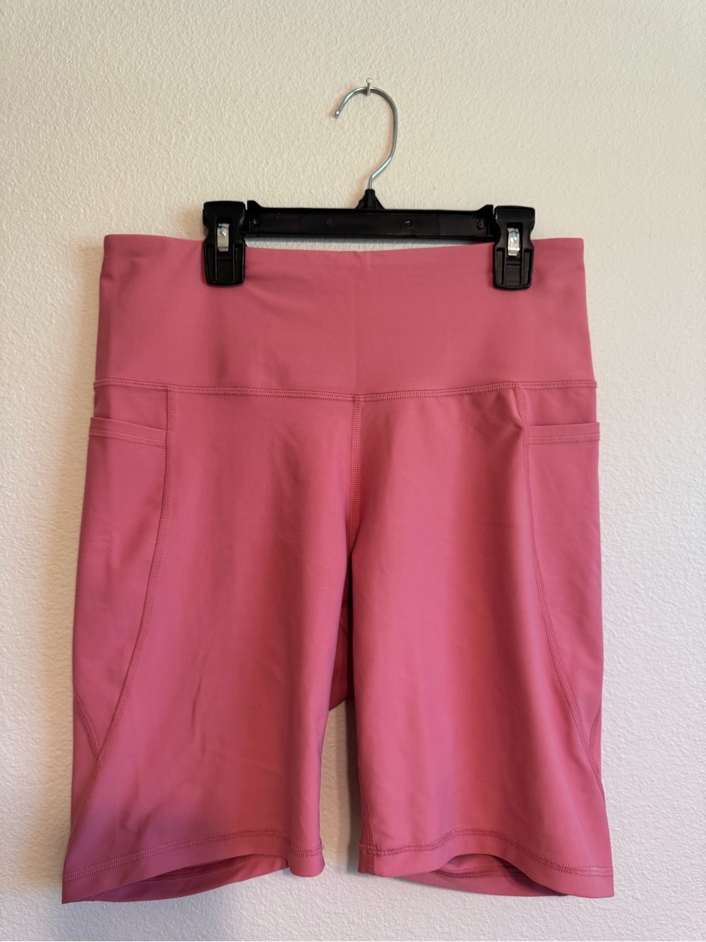 Old Navy Pink High-Rise Bike Shorts